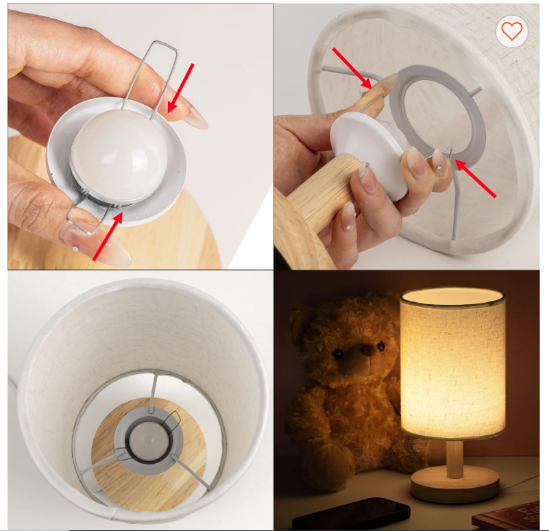 Dolly Parton Album Collage Lamp – Country Music Nostalgia Home Decor