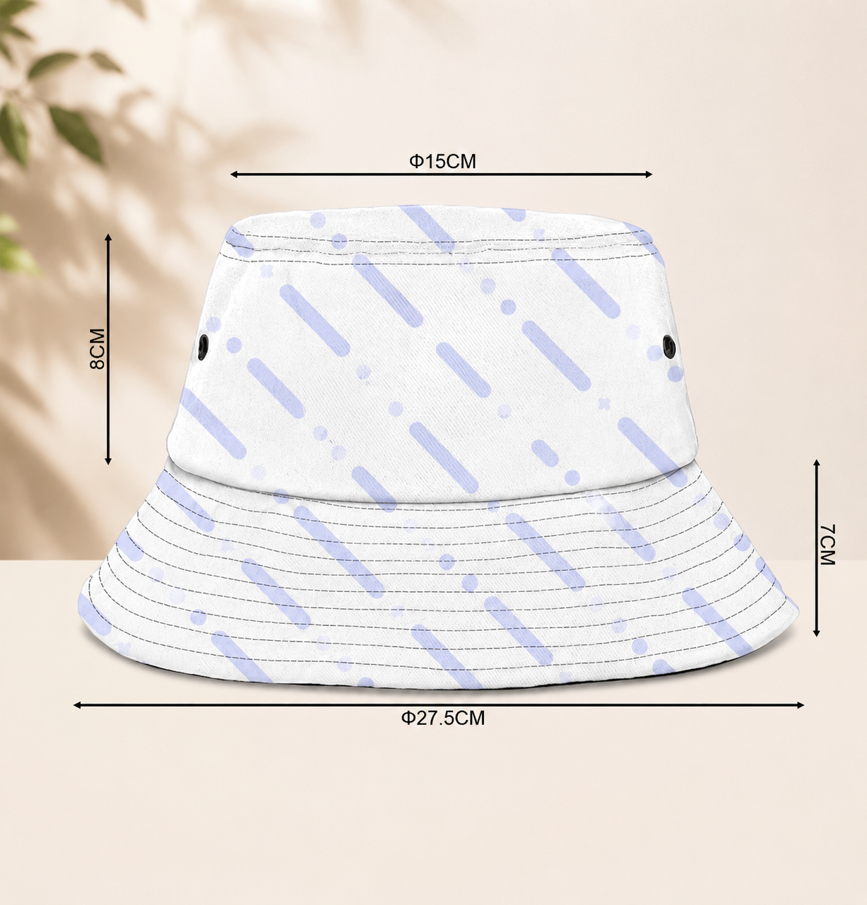 Widespread Panic Inspired Bucket Hat – Psychedelic Bears, Ravens & Mushrooms Festival Hat, All-Over Print Boho Outdoor Sun Hat