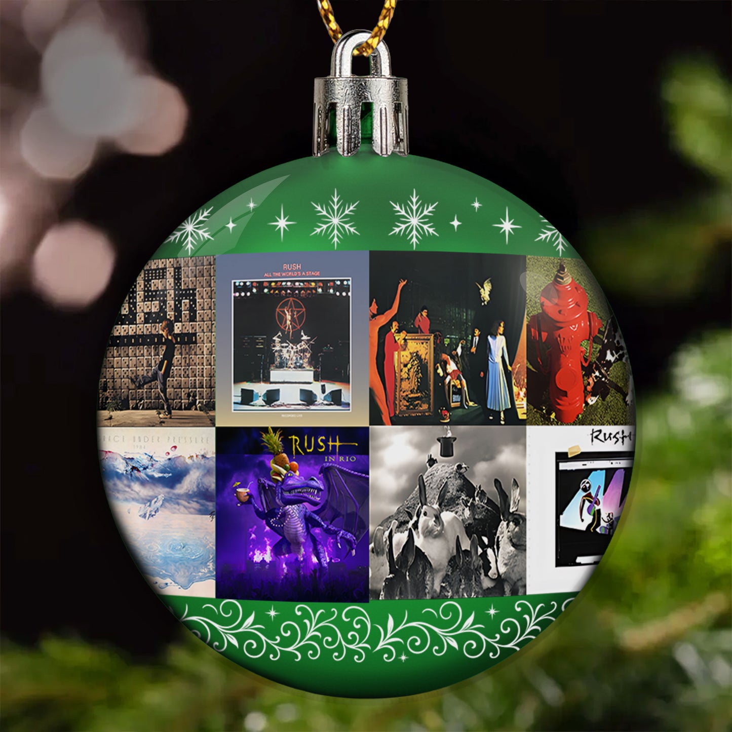 Rush Ball Ornament – A Progressive Rock Masterpiece for the Holiday Season
