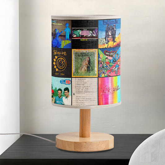 Blink-182 Fabric Lamp – Iconic Album Cover Table Light
