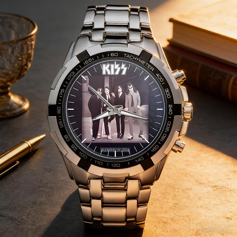 KISS Albums Collection Watch - Multiple Classic Album Designs Available