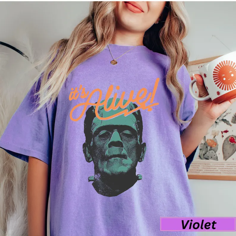 It's Alive! Frankenstein Graphic Comfort Colors Tshirt