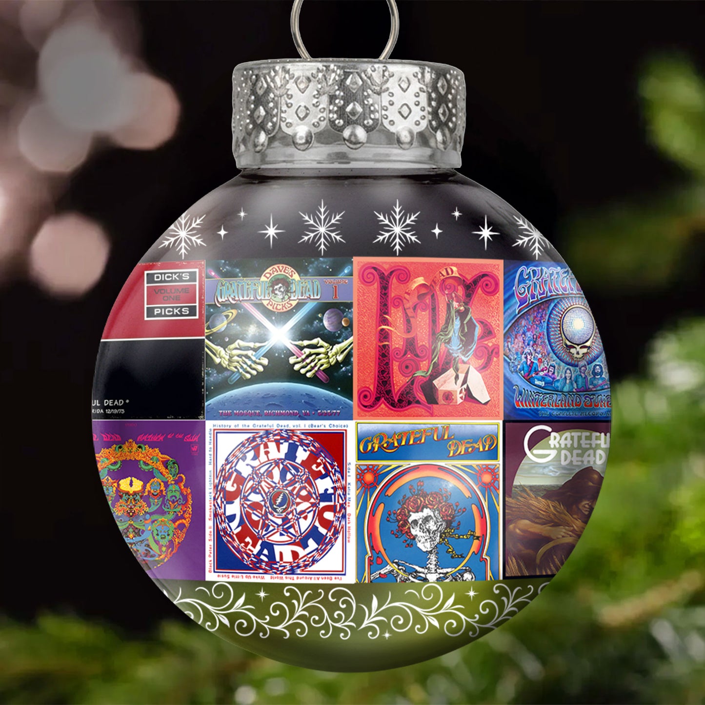 Grateful Dead Ball Ornament – The Spirit of Psychedelic Rock