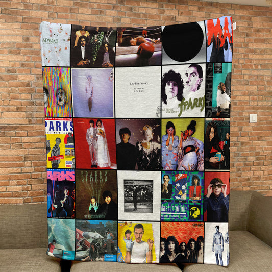 Sparks Sherpa Blanket – A Cozy Tribute to Iconic Art & Eccentric Style