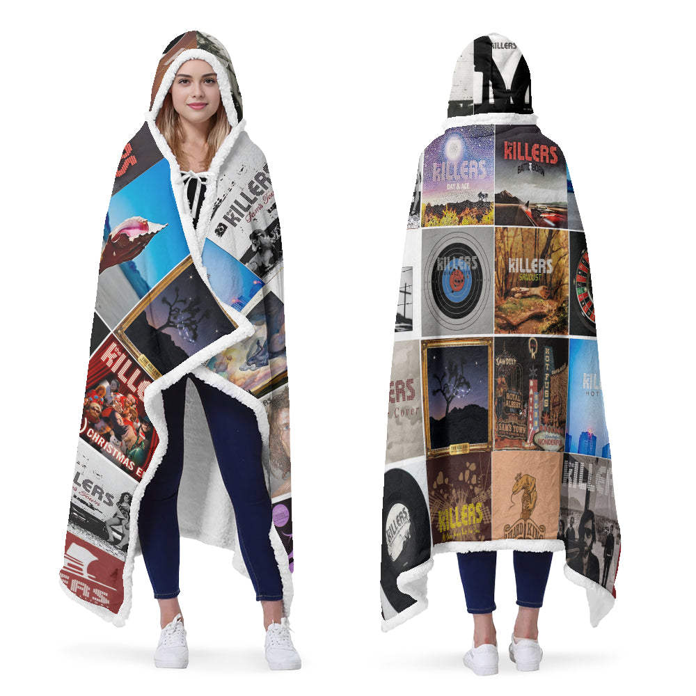 The Killers Wearable Hooded Blanket – A Warm Embrace of Indie Rock Memories