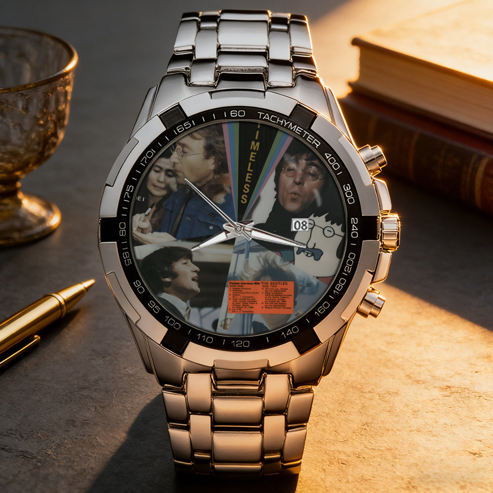 The Beatles Albums Collection Watch – Multiple Classic Album Designs Available