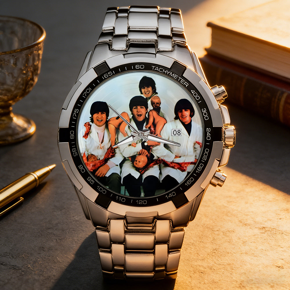 The Beatles Albums Collection Watch – Multiple Classic Album Designs Available