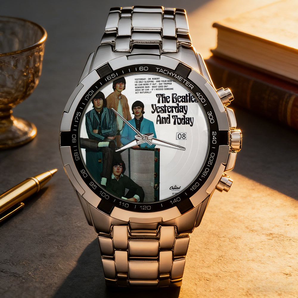 The Beatles Albums Collection Watch – Multiple Classic Album Designs Available