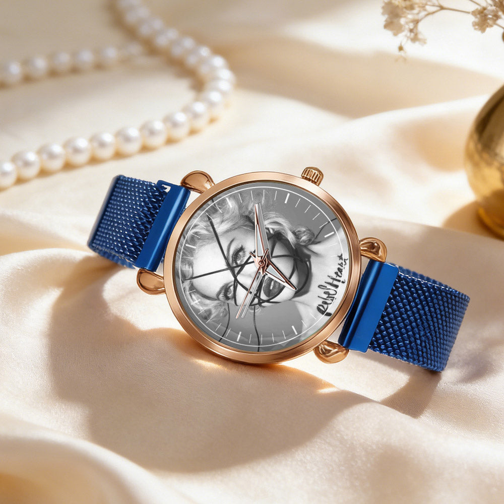 Madonna Vintage Portrait Watch – Classic Pop Star Design Available