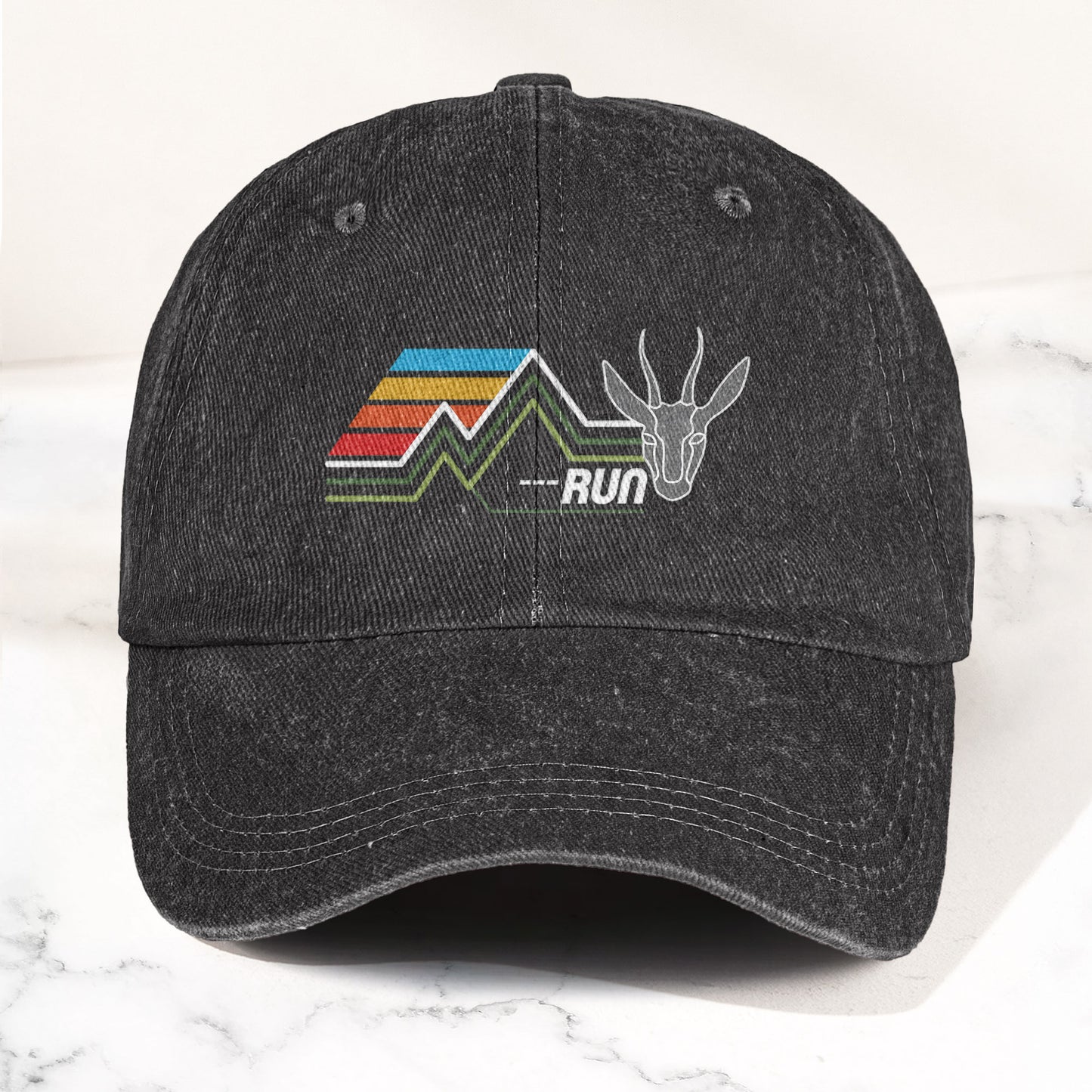 Phish Run Like an Antelope Denim Cap – Retro Music Phish Cap Gift For Dad (With Box)