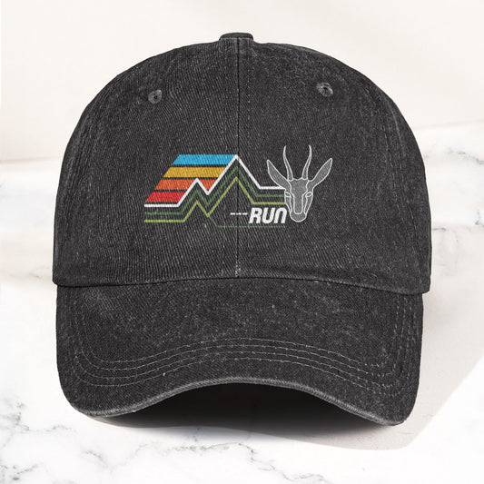 Phish Run Like an Antelope Denim Cap – Retro Music Phish Cap Gift For Dad (With Box)
