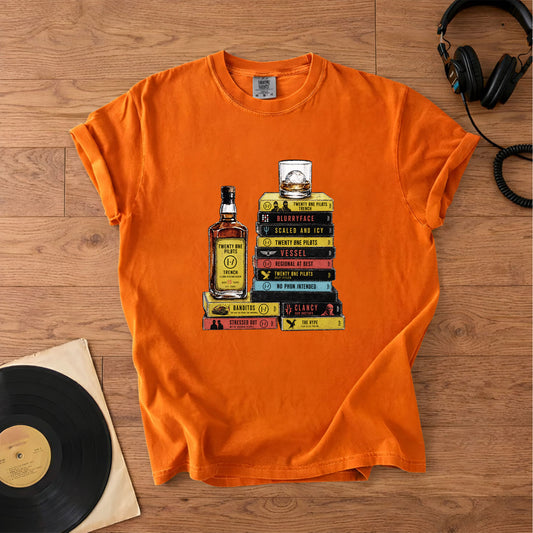 Twenty One Pilots Cassette Album Collection T-Shirt – Music 21 Pilots Band Merch Tee
