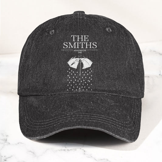 The Smiths Manchester Denim Cap – Retro Vintage Dad Cap Gift For Dad (With Box)
