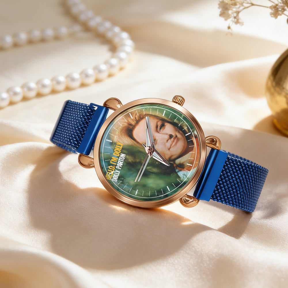 Dolly Parton Vintage Portrait Watch – Classic Country Icon Design Available