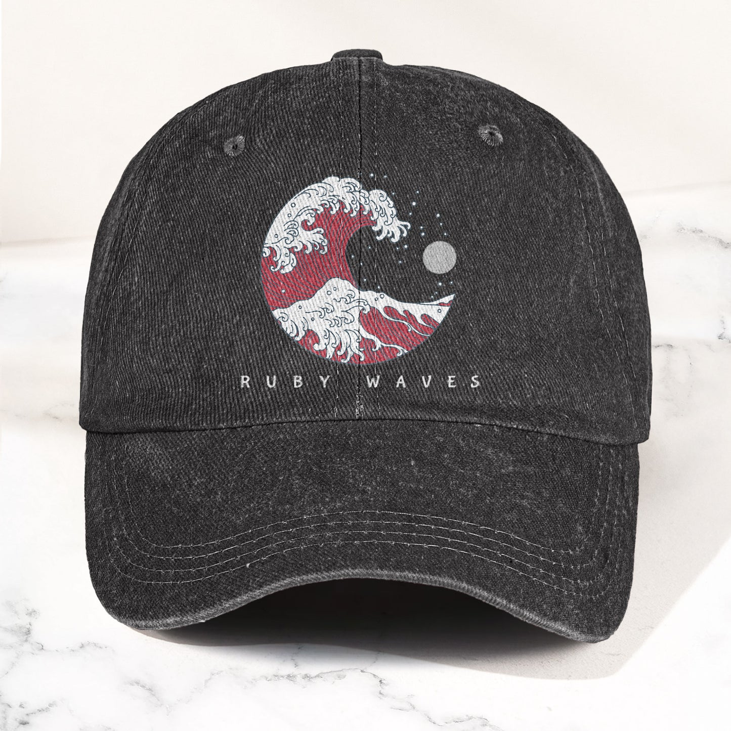 Phish Ruby Waves Denim Cap – Retro Music Phish Cap Gift For Dad (With Box)