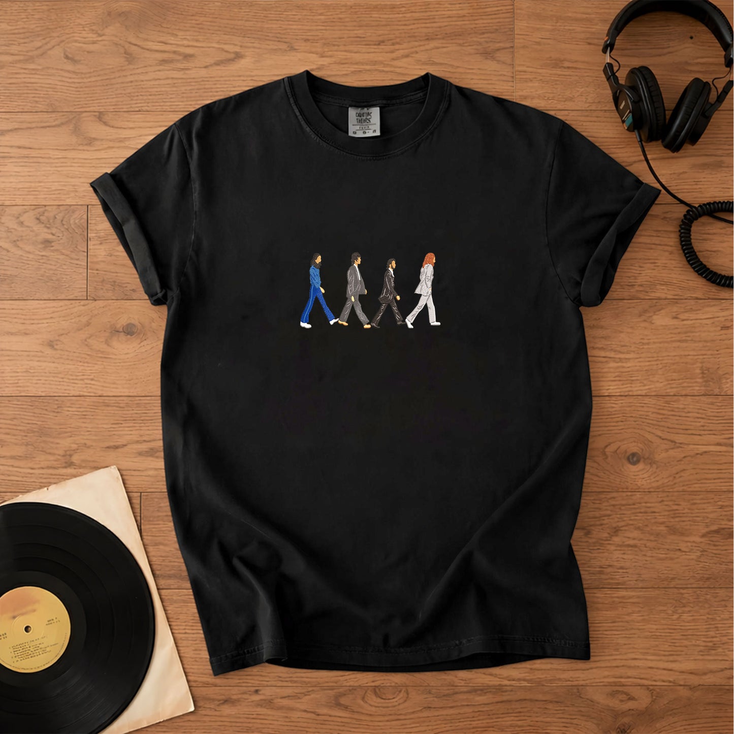 The Beatles Band Abbey Road Comfort Tee – Classic Album Graphic Shirt