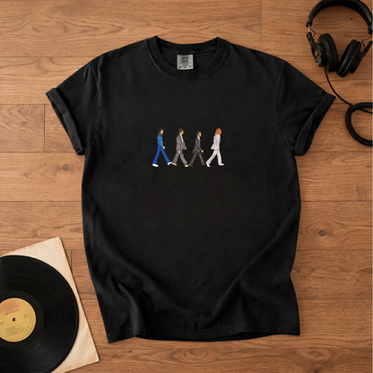 The Beatles Band Abbey Road Comfort Tee – Classic Album Graphic Shirt
