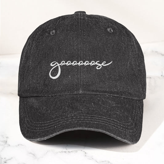 Goose Band Denim Cap – Retro Music Fan Merch Cap Gift For Dad (With Box)