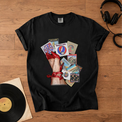 Vintage Grateful Dead Inspired Comfort Tee – Classic Rock Music Graphic Shirt