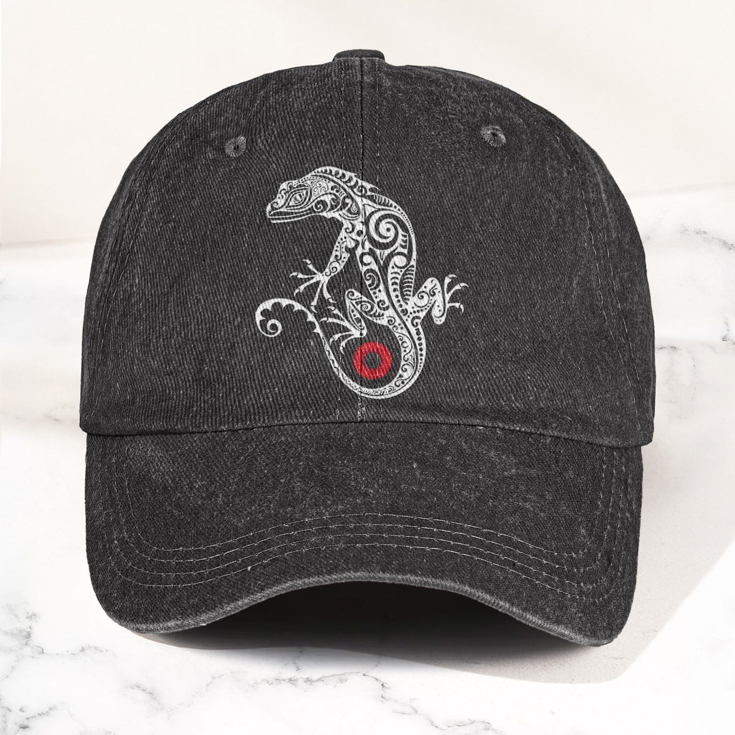 Phish Lizard Land of Lizards Denim Cap – Retro Music Fan Concert Cap Gift For Dad (With Box)