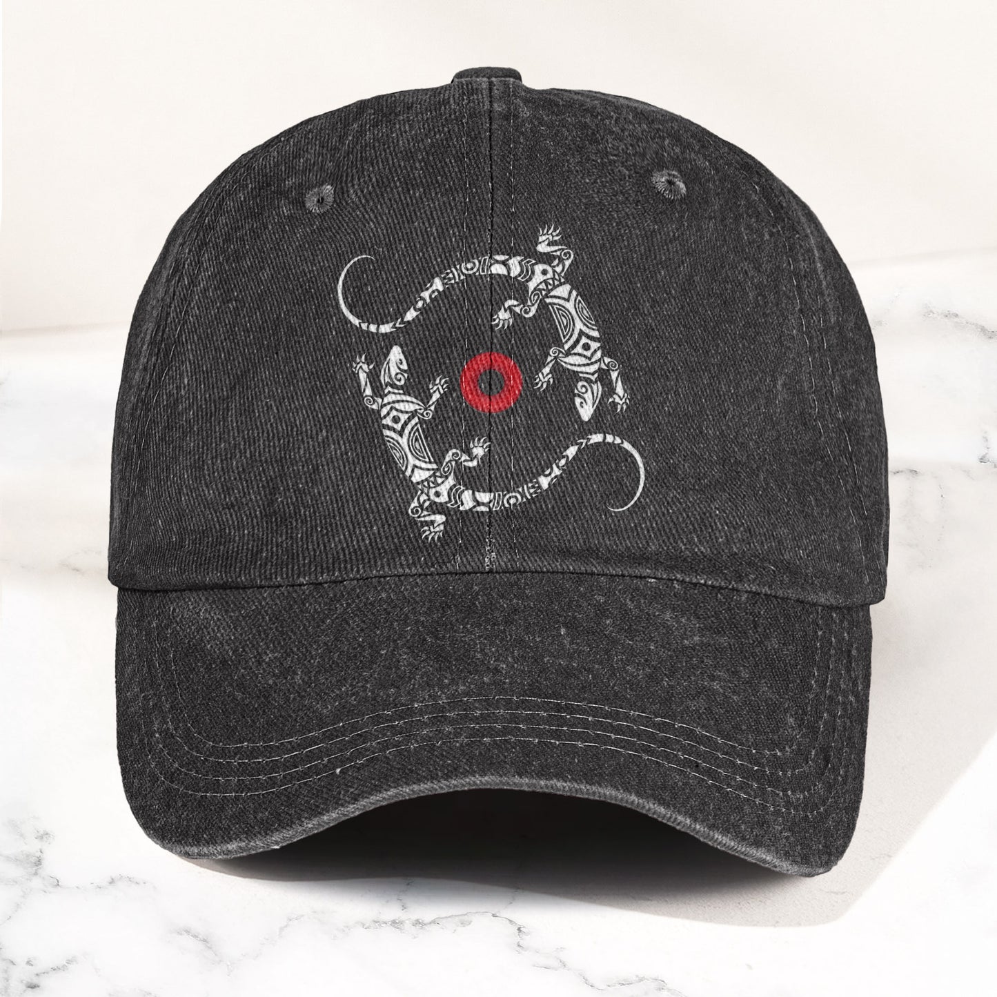 Phish Lizard Land of Lizards Racerback Denim Cap – Retro Music Fan Merch Cap Gift For Dad (With Box)