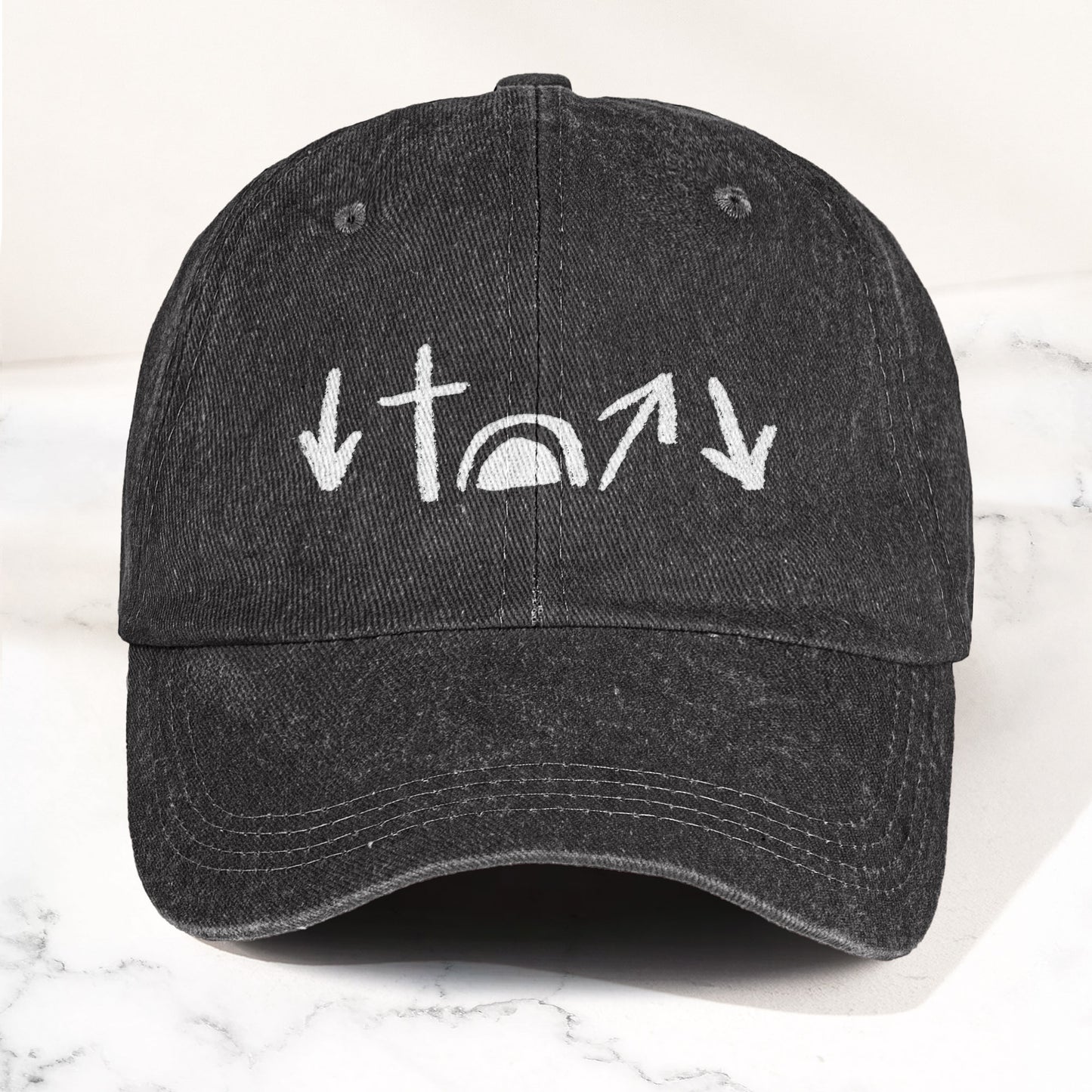 The Story Of Jesus Denim Cap – Vintage Dad Cap Gift For Dad (With Box)