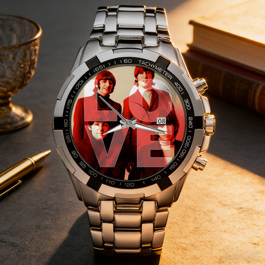 The Beatles Albums Collection Watch – Multiple Classic Album Designs Available