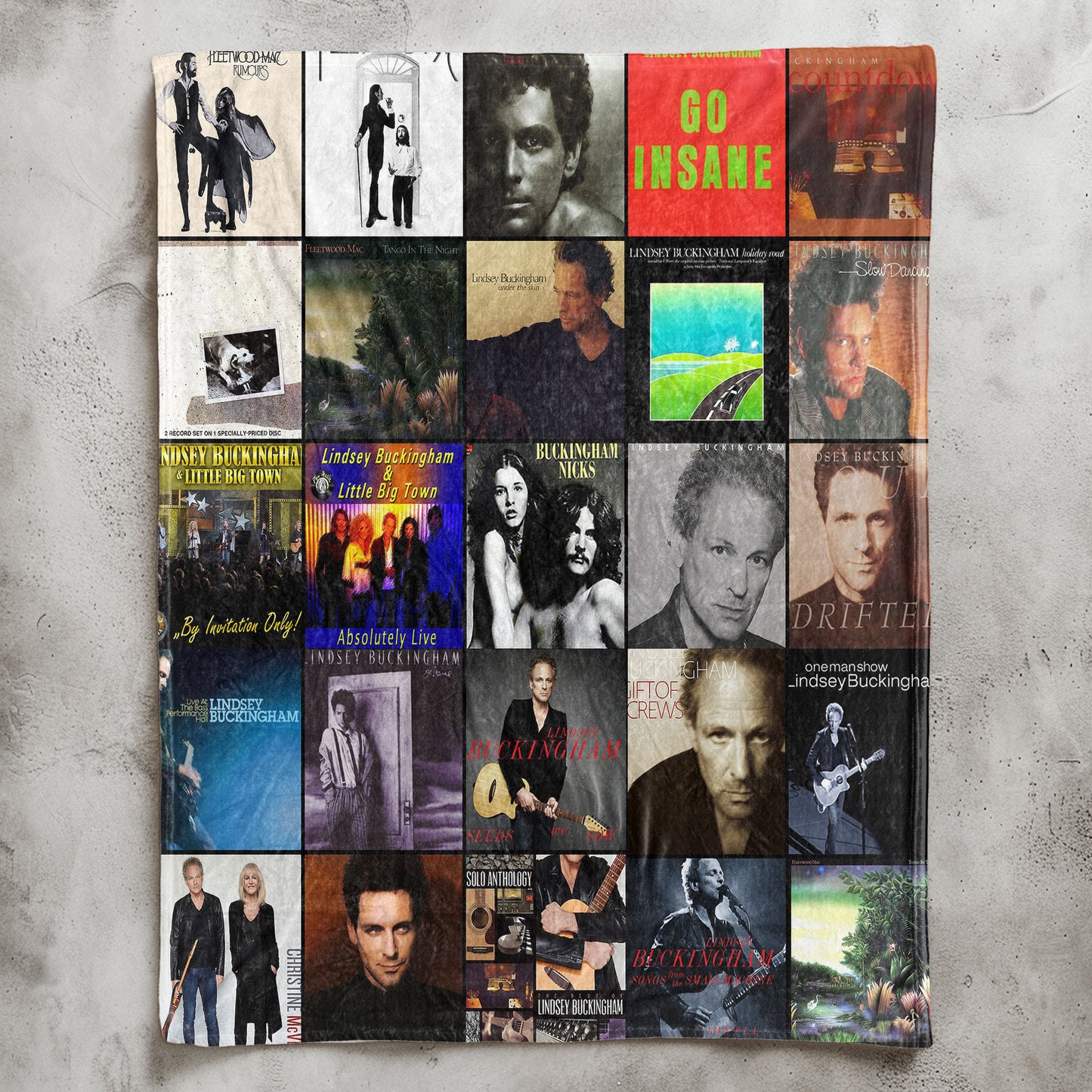 Lindsey Buckingham Sherpa Blanket – A Timeless Tribute to a Musical Visionary
