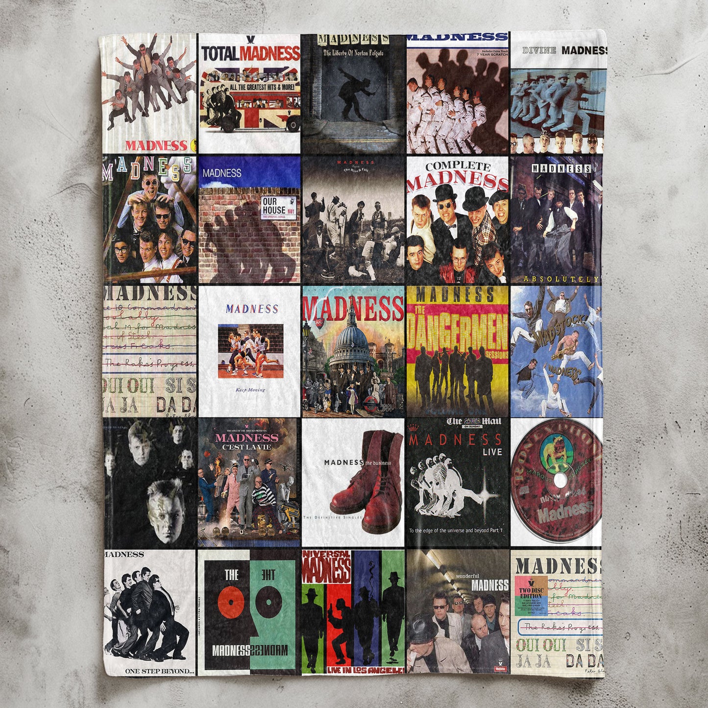 Madness Sherpa Blanket – A Ska & Pop Tribute for True Fans
