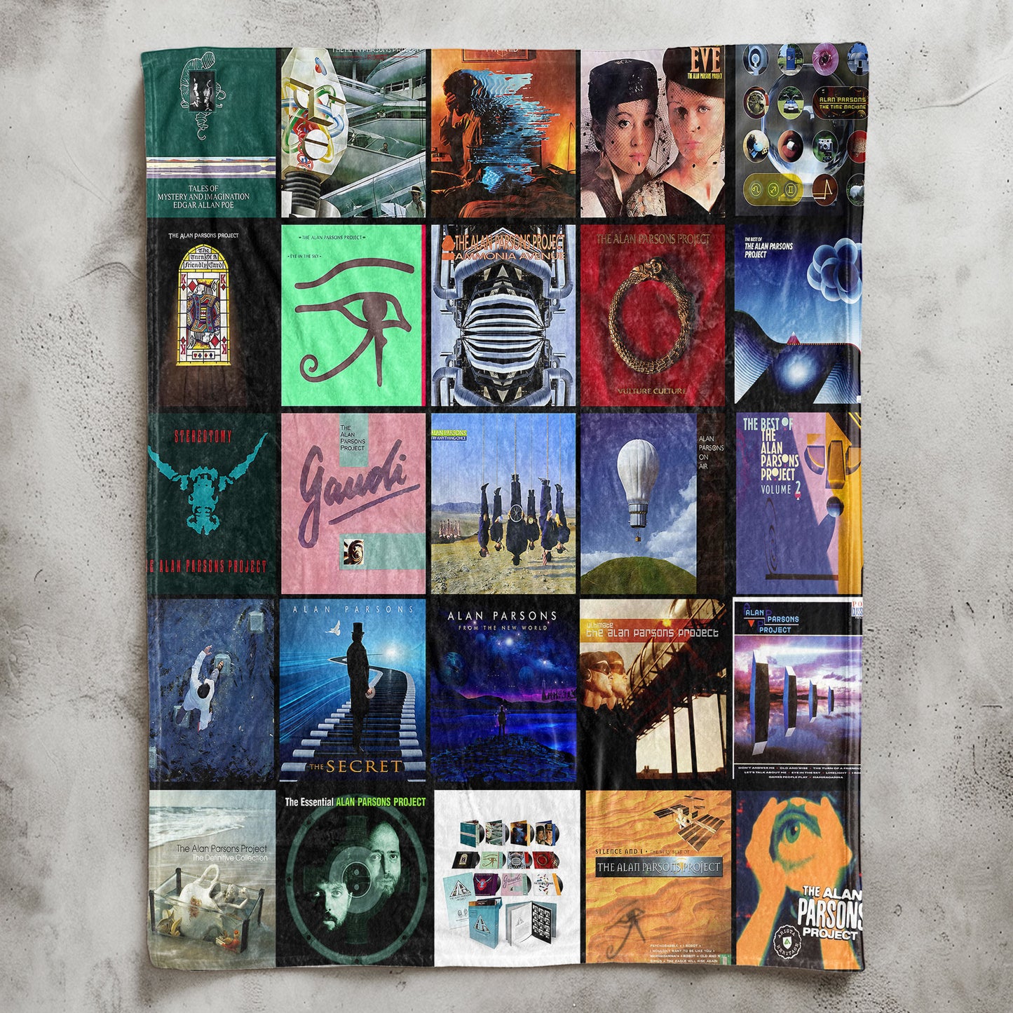 The Alan Parsons Project Sherpa Blanket – A Timeless Prog-Rock Tribute for True Fans