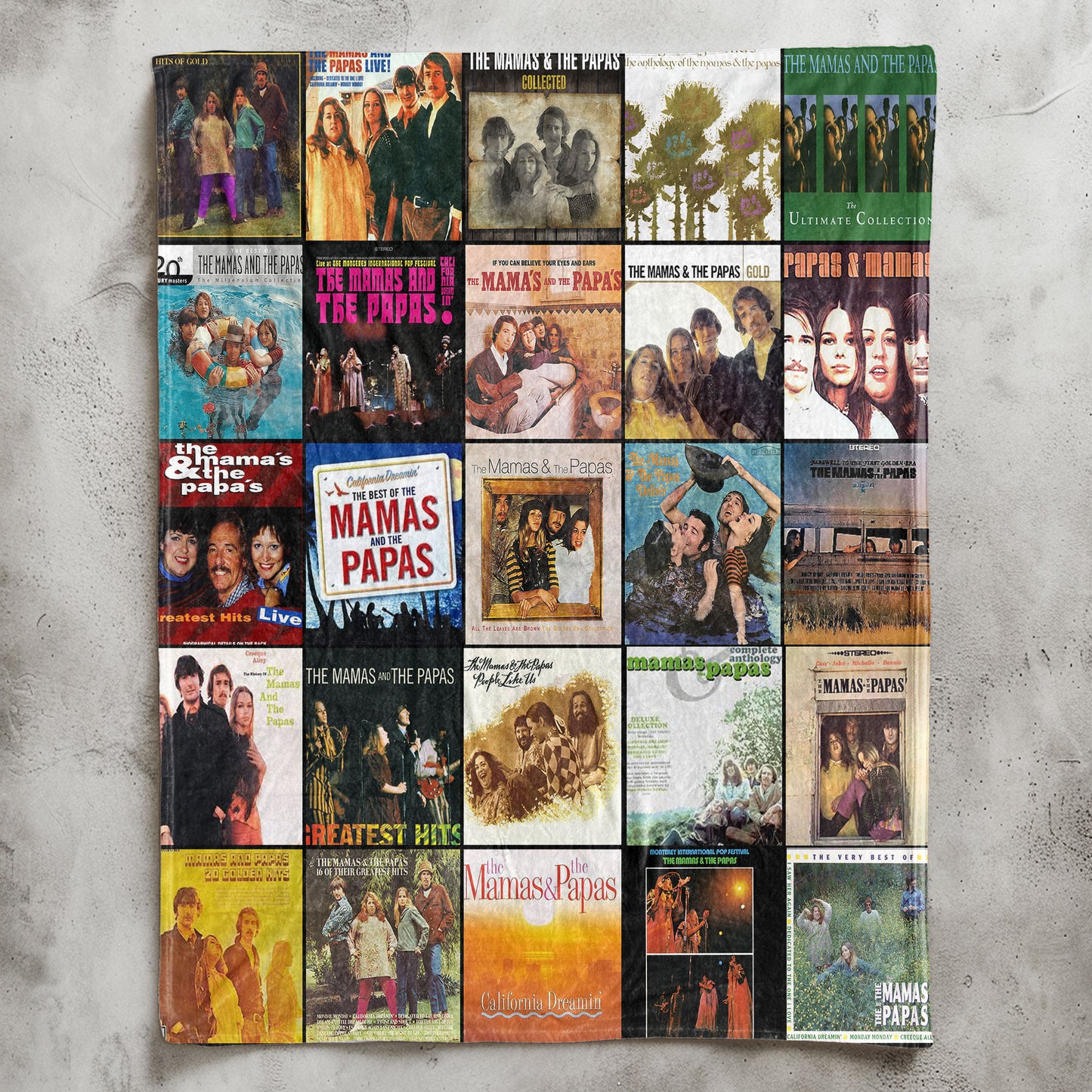 The Mamas & The Papas Sherpa Blanket – A California Dreaming Nostalgia Quilt