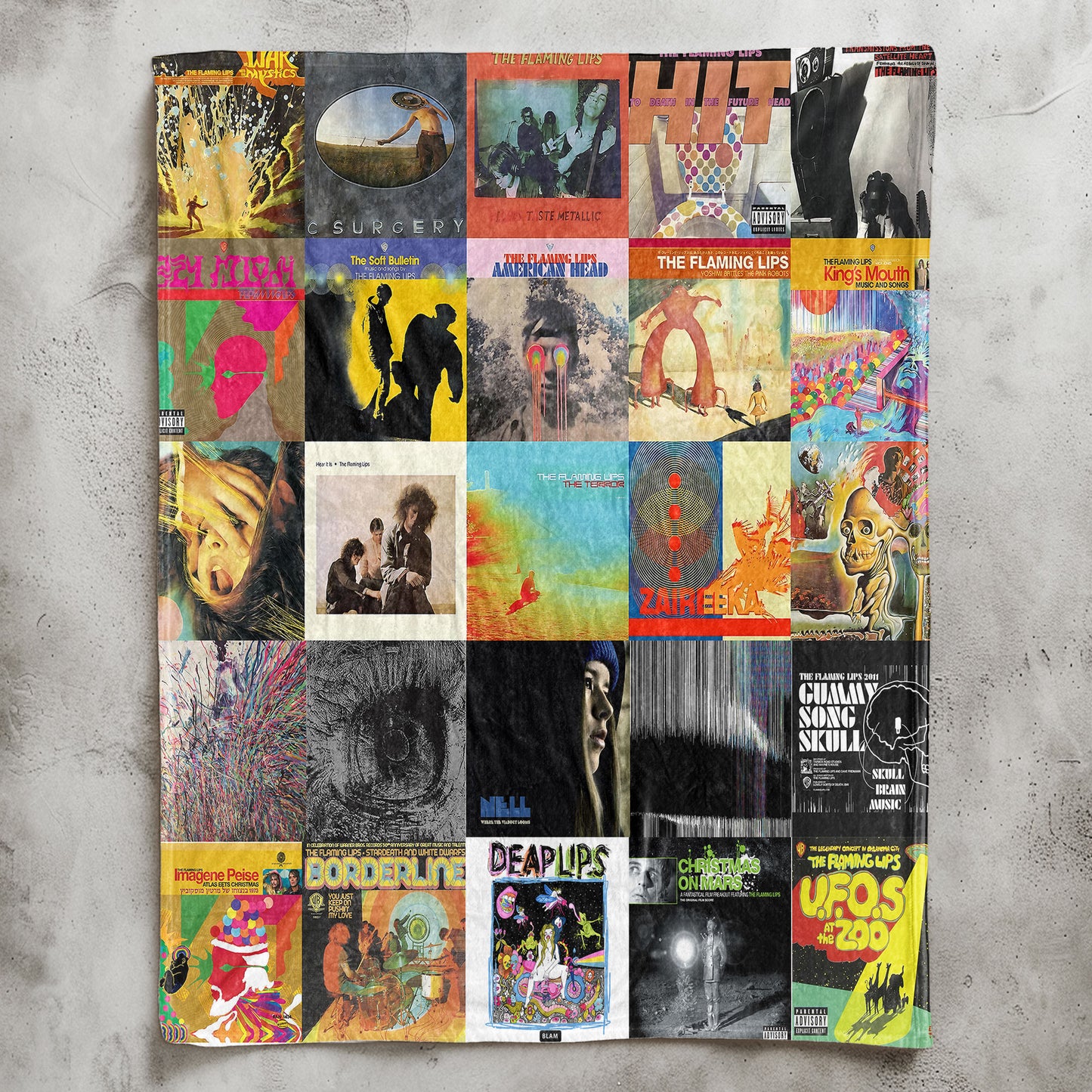 The Flaming Lips Sherpa Blanket – A Psychedelic Journey Through Iconic Albums