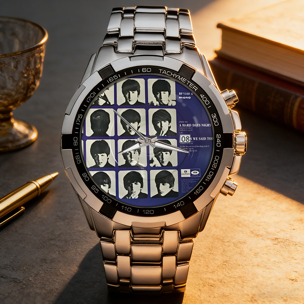 The Beatles Albums Collection Watch – Multiple Classic Album Designs Available