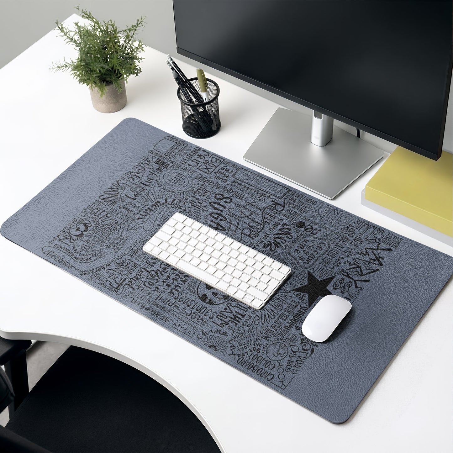 Grateful Dead Songs Desk Mat – Non-slip Home Office Gift Keyboard Pad Birthday Gift For Music Fan