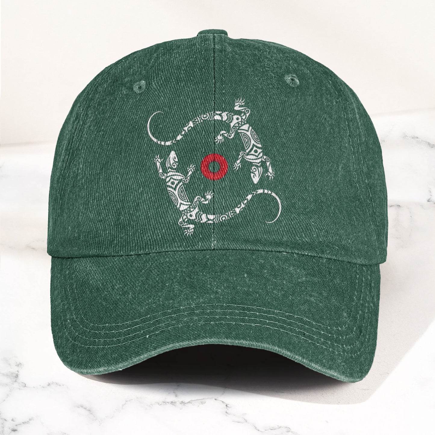 Phish Lizard Land of Lizards Racerback Denim Cap – Retro Music Fan Merch Cap Gift For Dad (With Box)