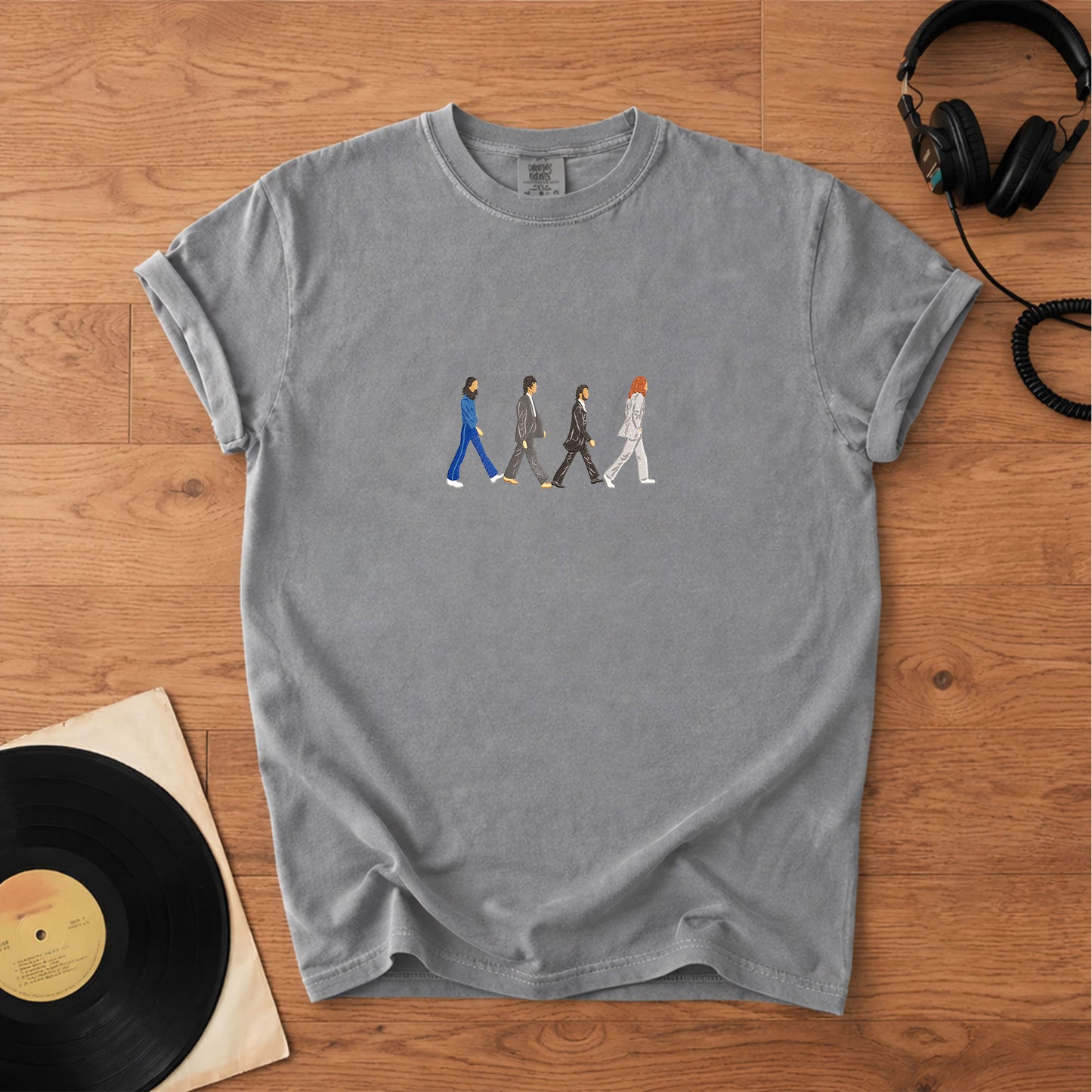 The Beatles Band Abbey Road Comfort Tee – Classic Album Graphic Shirt
