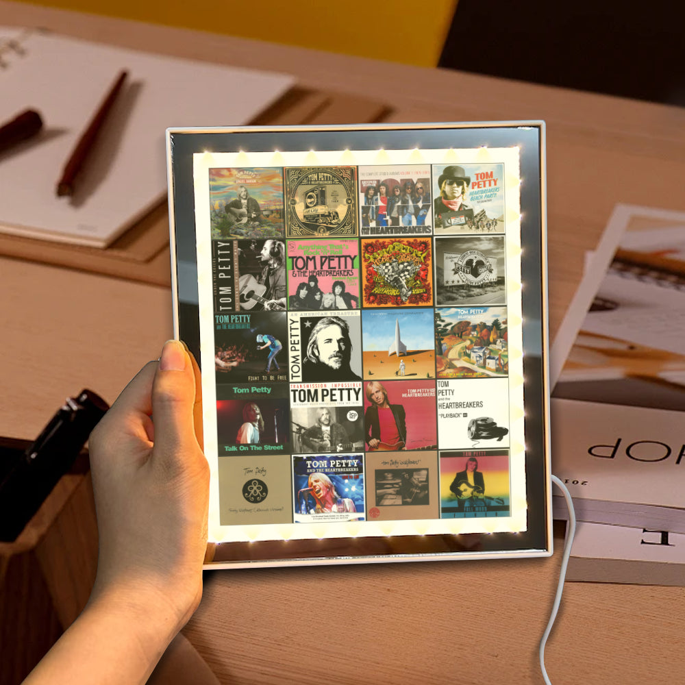 Tom Petty Acrylic Light Mirror – Dual-Mode Tribute to a Rock Icon