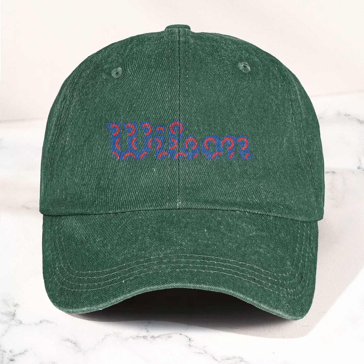 Phish Wilson Washed Donut Denim Cap – Retro Music Fan Concert Cap Gift For Dad (With Box)