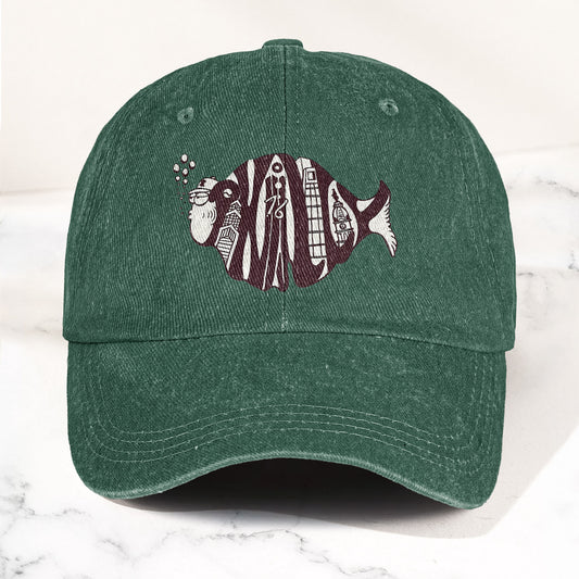 Phish Phishadelphia Logo Denim Cap – Retro Music Phish Cap Gift For Dad (With Box)