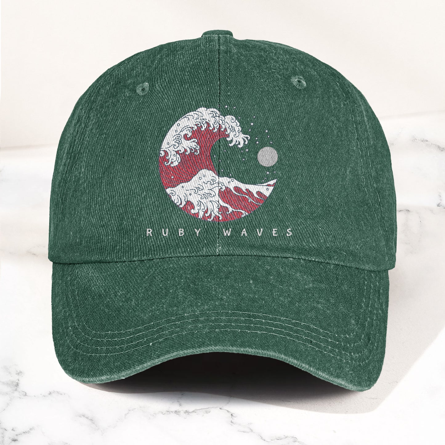 Phish Ruby Waves Denim Cap – Retro Music Phish Cap Gift For Dad (With Box)