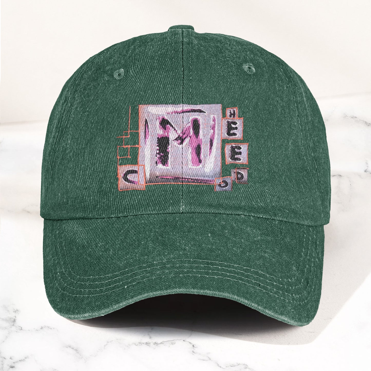 1990's Depeche Mode Rare! 1994 Tour Concert Denim Cap – Vintage Music Merch Gift for Dad (With Box)