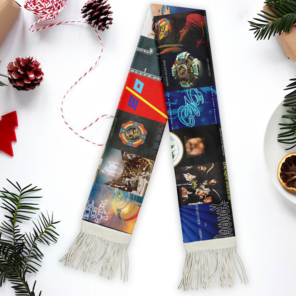 ELO Scarf – A Retro Rock Tribute for Loyal Electric Light Orchestra Fans