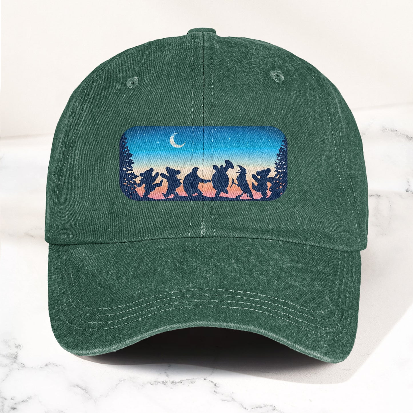 Grateful Dead Moondance Denim Cap – Vintage Music Grateful Dead Merch Gift for Dad (With Box)