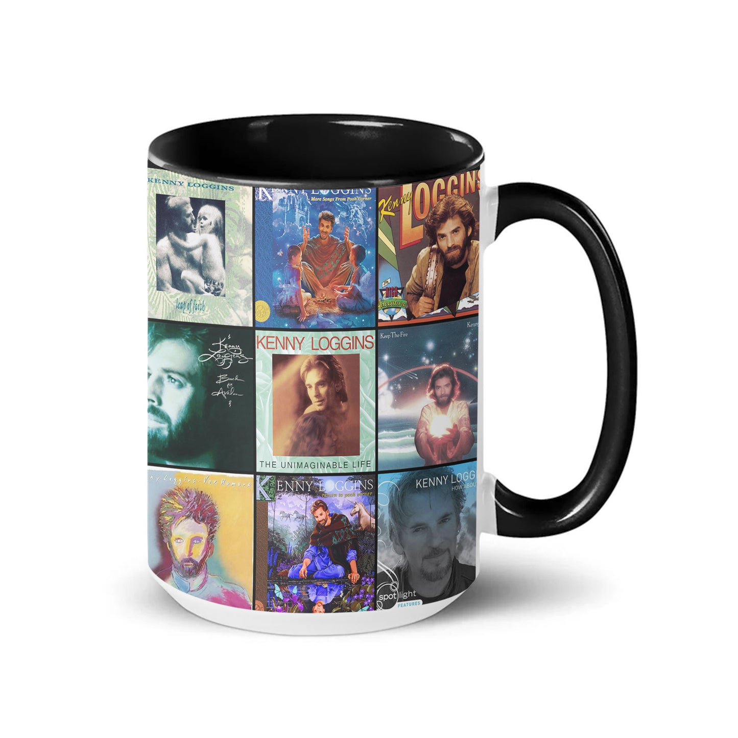 Kenny Loggins Accent Mug – Soft-Rock Nostalgia in Every Sip