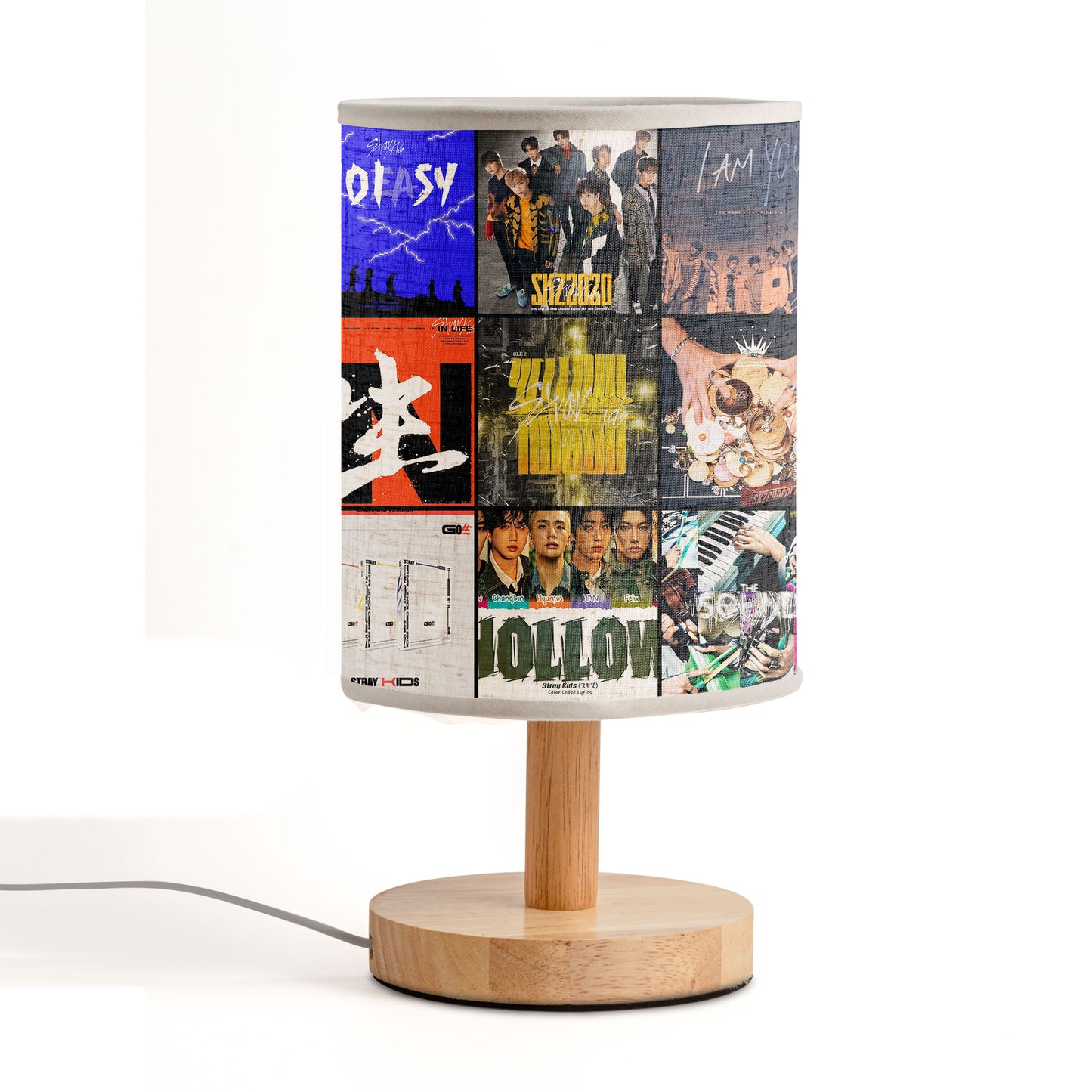 Stray Kids Fabric Lamp – K-Pop Power Glow