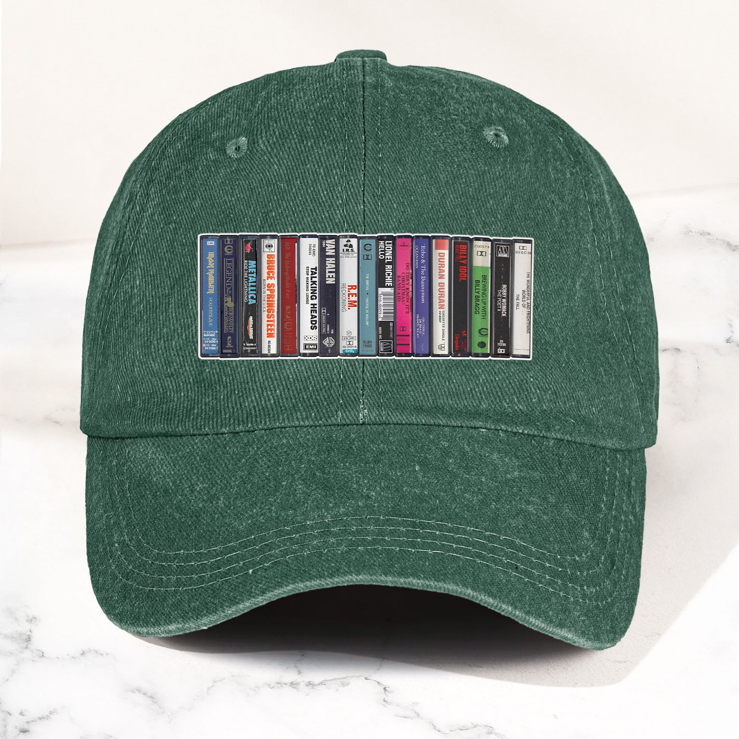 The Beatles Denim Dad Cap – Cassette Album Collection Vol.2 Design ( With BOX)