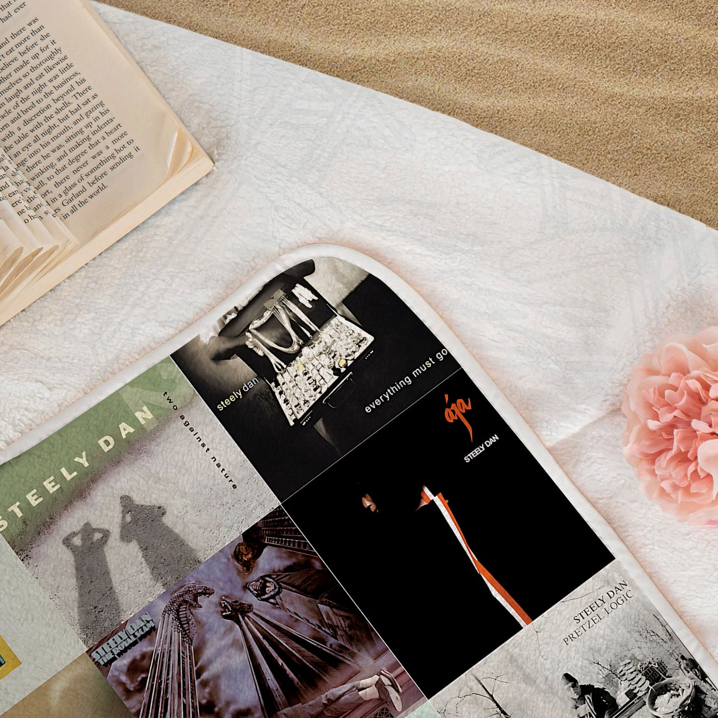 Steely Dan Beach Towel – Album Cover Collage Classic Rock Towel