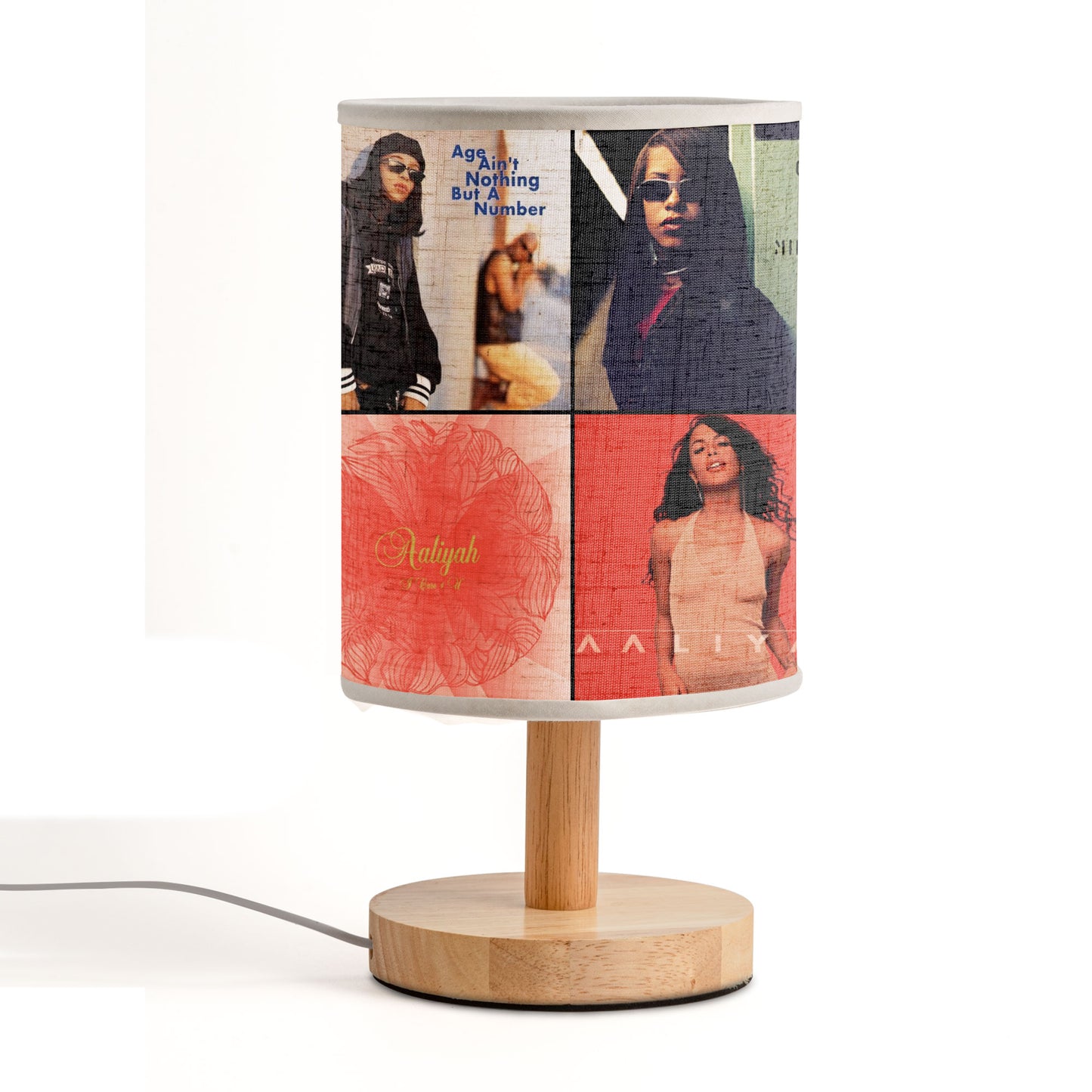 Aaliyah Album Art Table Lamp – R&B Legend Decorative Light