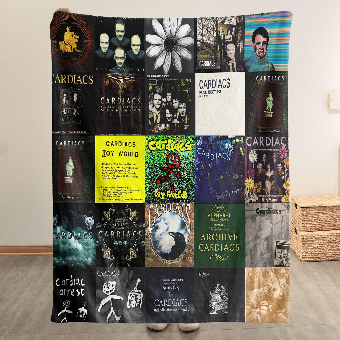 Cardiacs Sherpa Blanket – A Wild, Eclectic Tribute to Every Era