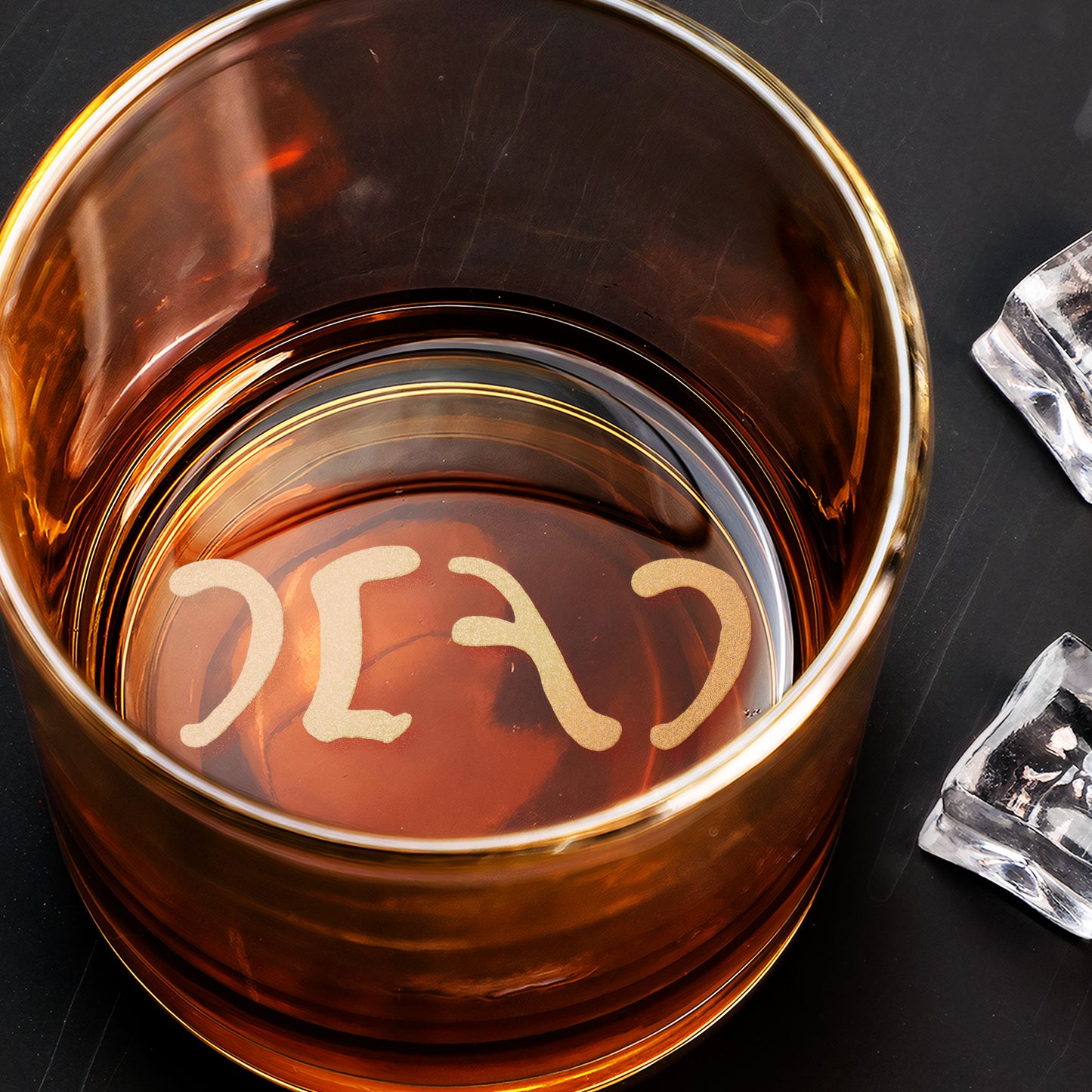Grateful Dead Dead Egypt Design Engraved Whiskey Glass - Multiple Designs Available (With Gift Box)
